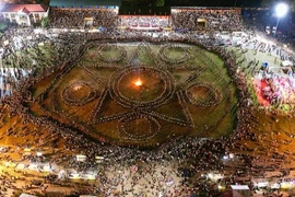 Hơn 2.500 người sẽ tham gia màn đại xòe trong Tết Độc lập.