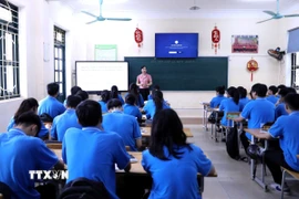 Sở Giáo dục và Đào tạo Tuyên Quang khuyến cáo thí sinh chỉ tiếp cận và cập nhật thông tin tuyển dụng từ các kênh chính thống. (Ảnh minh họa: Quang Cường/TTXVN)