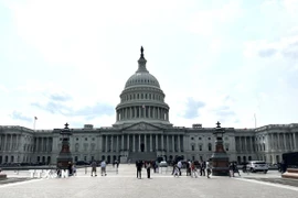 Trụ sở Quốc hội Mỹ tại thủ đô Washington D.C. (Ảnh: Ngọc Quang/TTXVN)