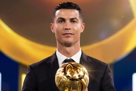 Cristiano Ronaldo giành giải thưởng Cầu thủ hay nhất Trung Đông