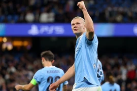 Haaland tiếp tục ghi bàn và lập kỷ lục mới ở Champions League. (Nguồn: ESPN)