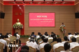 Quang cảnh Hội nghị. (Ảnh: Đinh Văn Nhiều/TTXVN)