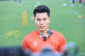 Trương Tiến Anh tự tin trước cuộc chạm trán Malaysia. (Nguồn: VFF)