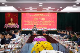 Quang cảnh hội nghị. (Ảnh: Nguyễn Cường/TTXVN)