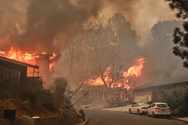 Hiện trường vụ cháy. (Nguồn: The New York Times)