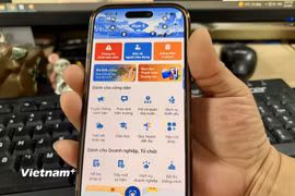 Nền tảng Hue-S tiếp tục khẳng định vai trò trụ cột với 100% dịch vụ đô thị thông minh được tích hợp thực tiễn. (Ảnh: Vietnam+)