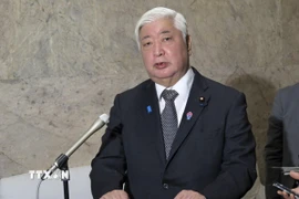 Bộ trưởng Quốc phòng Nhật Bản Gen Nakatani. (Ảnh: Kyodo/TTXVN)