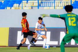 U17 Việt Nam nắm ưu thế trước lượt cuối bảng A giải U17 Đông Nam Á. (Nguồn: VFF)