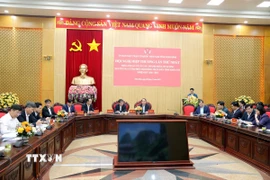 Toàn cảnh hội nghị hiệp thương lần thứ nhất. (Ảnh: Đại Nghĩa/TTXVN)