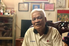 Nhà báo chiến sỹ Vũ Đảo.