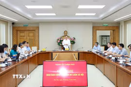 Quang cảnh hội nghị. (Ảnh: Phương Hoa/TTXVN)