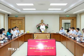 Quang cảnh hội nghị. (Ảnh: Phương Hoa/TTXVN)