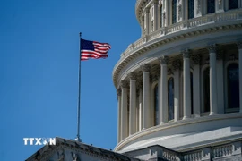 Tòa nhà Quốc hội Mỹ tại Washington, D.C. (Ảnh: THX/TTXVN)