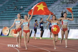 "Những cô gái vàng" của Điền kinh Việt Nam trong ngày chia tay SEA Games 33