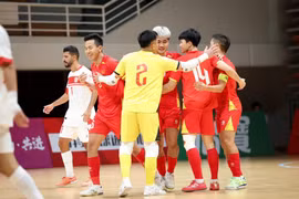 Đội tuyển Việt Nam giành vé tham dự vòng chung kết Futsal châu Á 2026. (Nguồn: VFF)