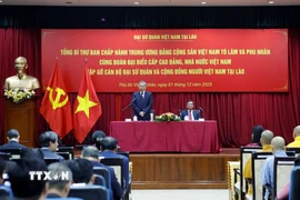 Tổng Bí thư Tô Lâm phát biểu. (Ảnh: Thống Nhất/TTXVN)