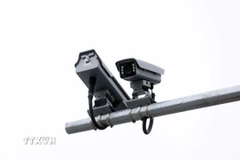 Các camera AI hỗ trợ phát hiện tối đa 28 hành vi vi phạm trật tự, an toàn giao thông. (Ảnh: Phạm Kiên/TTXVN)