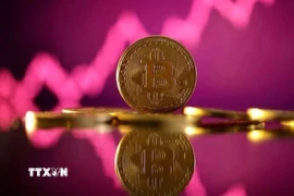 Đồng tiền điện tử Bitcoin. (Ảnh: Reuters/TTXVN)