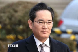 Chủ tịch Samsung Electronics Lee Jae-yong đứng đầu khi khối tài sản cổ phiếu của ông tăng thêm hơn 13,9 nghìn tỷ won. (Ảnh: Yonhap/TTXVN)