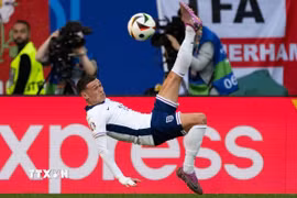 Phil Foden không có tên trong danh sách đội tuyển Anh dự World Cup 2026. (Ảnh: THX/TTXVN)