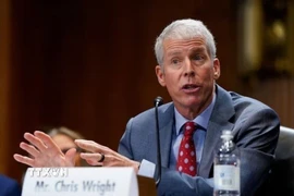 Bộ trưởng Năng lượng Mỹ Chris Wright. (Ảnh: Reuters/TTXVN)