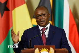 Tổng thống Guinea-Bissau, ông Umaro Sissoco Embalo. (Ảnh: AFP/TTXVN)