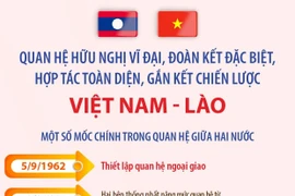 Quan hệ hữu nghị vĩ đại, đoàn kết đặc biệt, hợp tác toàn diện, gắn kết chiến lược Việt Nam-Lào