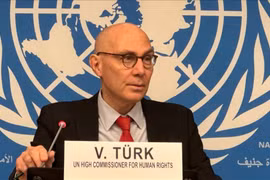 Cao ủy Nhân quyền Liên hợp quốc Volker Türk. (Nguồn: AA)