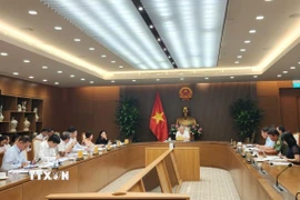 Quang cảnh cuộc họp. (Ảnh: Chu Thanh Vân/TTXVN)