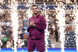 Carlos Alcaraz vô địch US Open 2025, trở lại ngôi vị số 1 thế giới. (Nguồn: Getty Images)