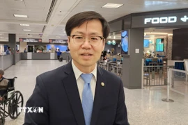 Trưởng đoàn đàm phán thương mại Hàn Quốc Yeo Han-koo. (Ảnh: Yonhap/TTXVN)