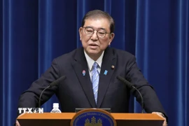Thủ tướng Nhật Bản Shigeru Ishiba. (Ảnh: Kyodo/TTXVN)