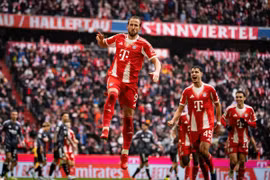 Kane lại tỏa sáng giúp Bayern chiến thắng. (Nguồn: Getty Images)