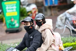 Không khí lạnh ảnh hưởng tới Bắc Bộ, Bắc và Trung Trung Bộ. (Ảnh: Thanh Tùng/TTXVN)