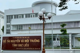 Trụ sở Sở Tài nguyên và Môi trường tỉnh Bạc Liêu.