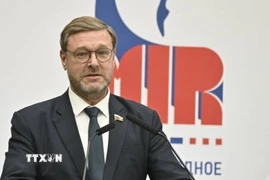 Ông Konstantin Kosachev, Phó Chủ tịch Hội đồng Liên bang (Thượng viện) Nga. (Ảnh: Getty Images/TTXVN)
