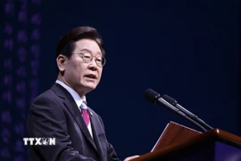 Phát biểu tại lễ kỷ niệm 107 năm Phong trào Độc lập (1/3/1919), sự kiện mang tính bước ngoặt trong giai đoạn Bán đảo Triều Tiên bị Nhật Bản chiếm đóng (1910-1945), Tổng thống Lee Jae Myung nhấn mạnh đối đầu không phục vụ lợi ích của bất kỳ bên nào. (Ảnh: Yonhap/TTXVN)