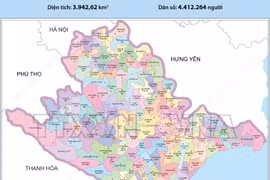 129 đơn vị hành chính cấp xã của tỉnh Ninh Bình năm 2025