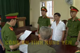 Cơ quan Cảnh sát Điều tra thi hành các Quyết định khởi tố vụ án, khởi tố bị can và Lệnh bắt tạm giam đối với Nguyễn Thế Bảo.