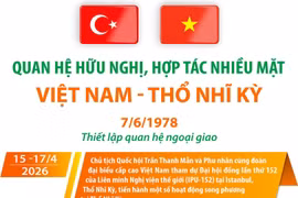 Quan hệ hữu nghị, hợp tác nhiều mặt Việt Nam-Thổ Nhĩ Kỳ