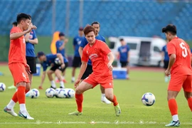 Đội tuyển Việt Nam đã sẵn sàng cho trận gặp Campuchia. (Nguồn: VFF)