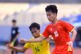 U17 Việt Nam tái ngộ U17 Malaysia ở chung kết. (Nguồn: FAM)