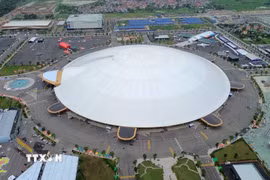 Trung tâm hội chợ triển lãm Quốc gia (VEC). (Ảnh: Quốc Khánh/TTXVN)