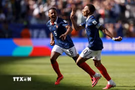 Mbappe lập cú đúp giúp Pháp thắng trận ra quân World Cup 2026. (Ảnh: AFP/TTXVN)