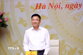 Phó Thủ tướng Lê Thành Long. (Ảnh: Văn Điệp/TTXVN)