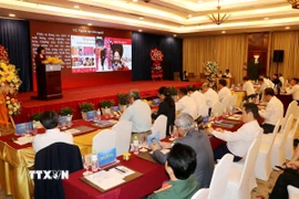 Quang cảnh buổi đối thoại. (Ảnh: Thanh Vũ/TTXVN)