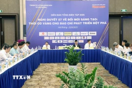 Quang cảnh Diễn đàn. (Ảnh: Hoàng Ngọc/TTXVN)