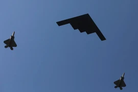 Máy bay ném bom tàng hình B-2 Spirit. (Nguồn: trtworld)