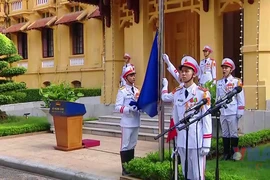 Lễ thượng cờ kỷ niệm 58 năm thành lập ASEAN