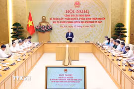 Quang cảnh hội nghị. (Ảnh: Phạm Kiên/TTXVN)